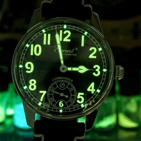 radium paint on watch dials.